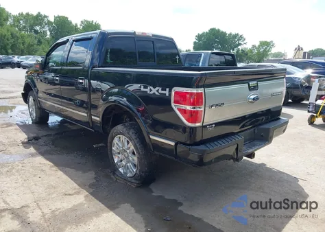 2012 Ford F-150 Platinum из США, поврежденный, VIN 1FTFW1ET7CFB83352